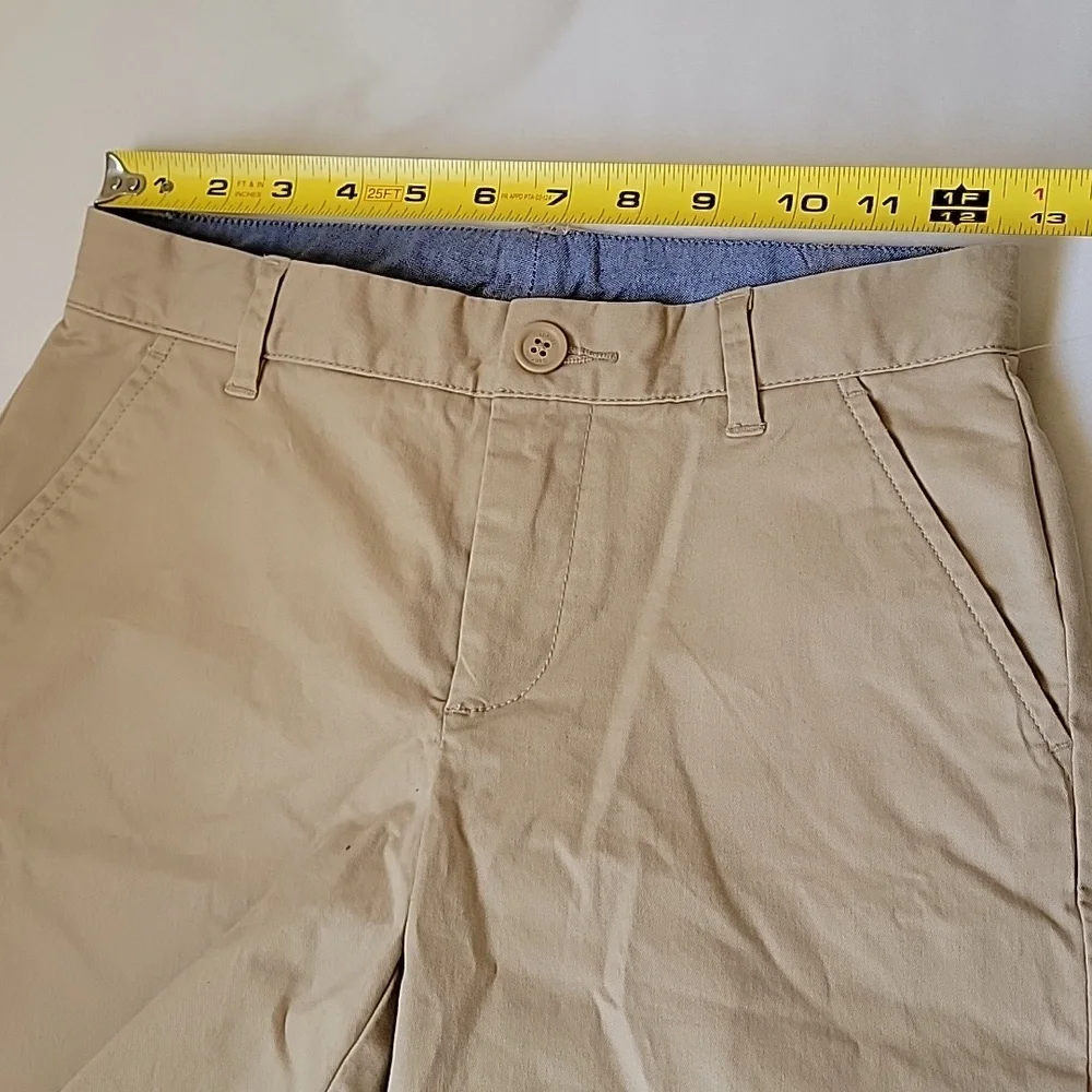 NWT GAPKids Uniform Classic Dressy Khaki Shorts Size 16 Slim